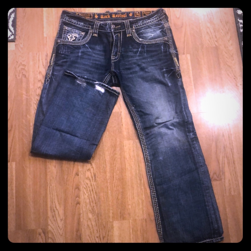 Men’s Rock revival Jeans
